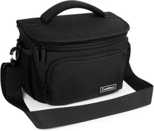 Cwatcun Kamera Umhängetasche wasserdicht für DSLR/SLR, schwarz