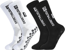 Sportsocken Fußball Anti Rutsch Grip 2 Paar 39-46 Bequem