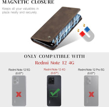 Xiaomi Redmi Note 12 4G Handyhülle Lederhülle Flip Case
