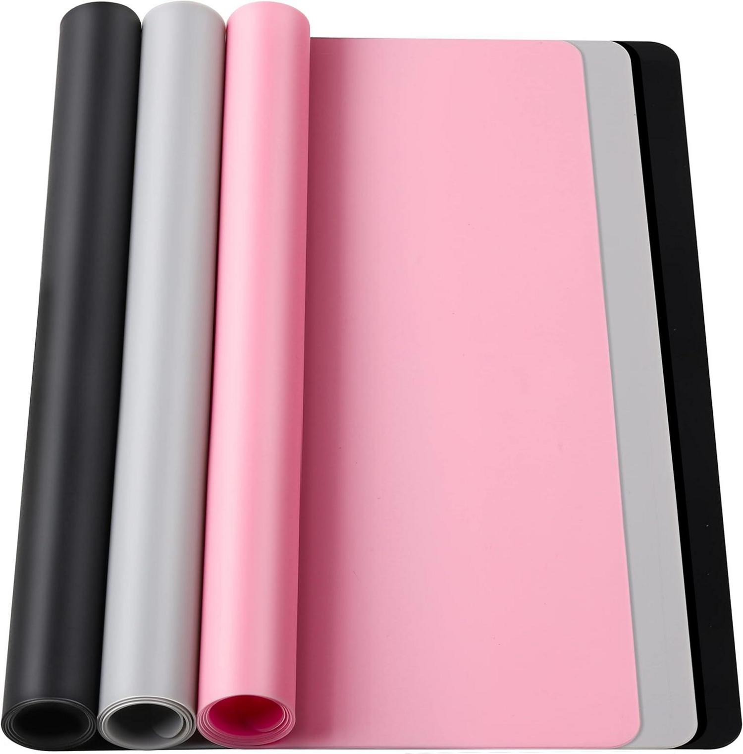 Silikonmatte 30x40cm 3-teilig Bastelmatte Antihafte Tischmatte