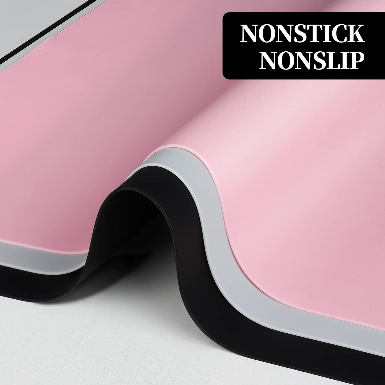 Silikonmatte 30x40cm 3-teilig Bastelmatte Antihafte Tischmatte