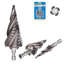Stufenbohrer Set HSS Titanbeschichtet 4-12 4-20 4-32 mm 4-Schneiden