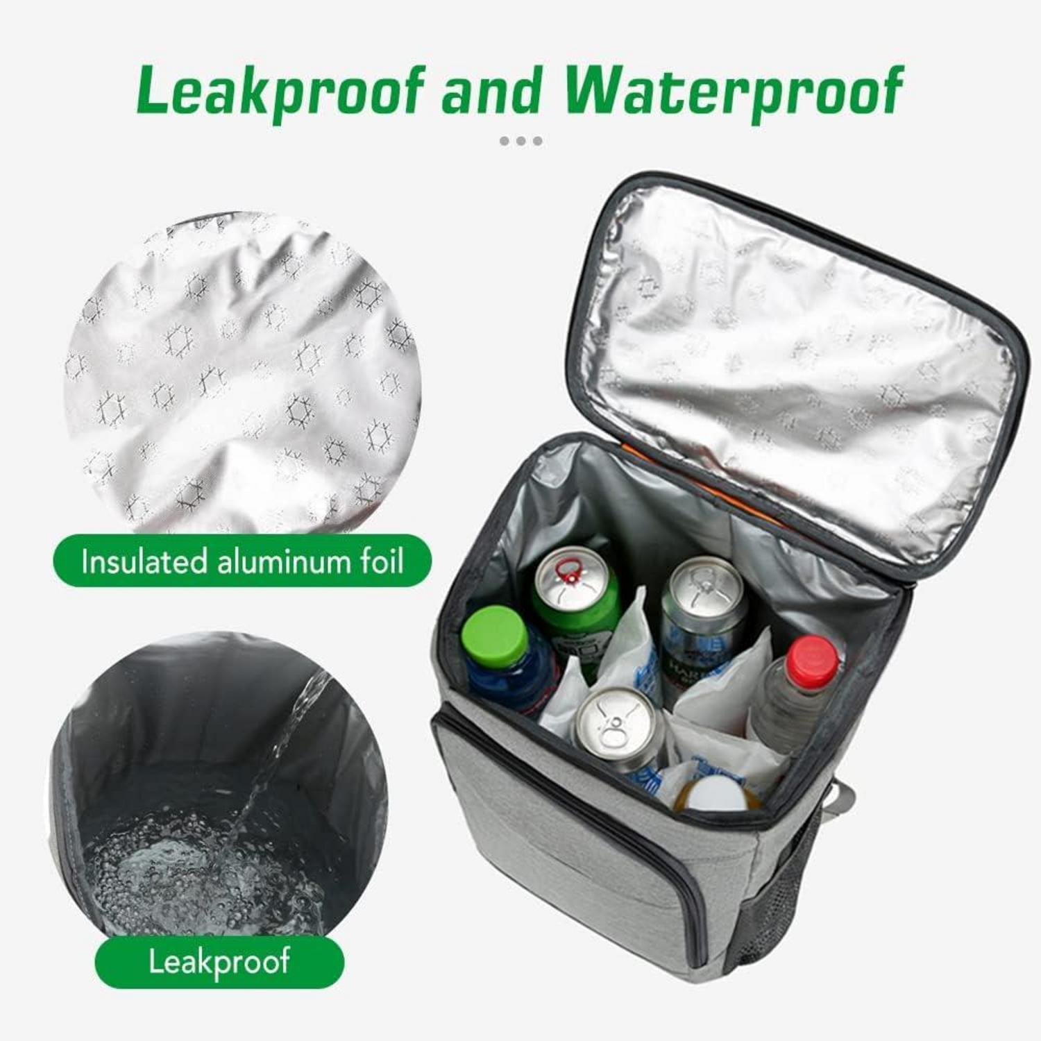 Kühl-Rucksack mit Kühlbox wasserdicht Camping Picknick Strand