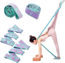 Yoga Gurt 2er Pack 8 Schlaufen Resistance Bands für Stretching
