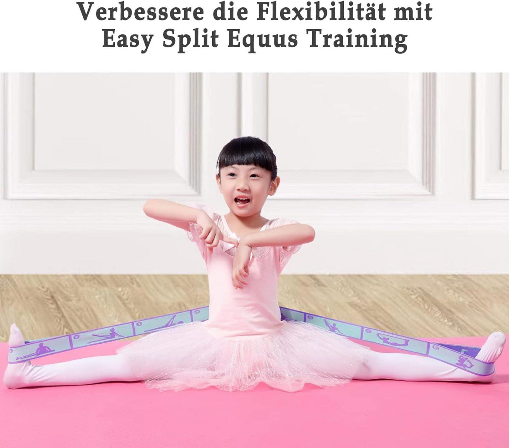 Yoga Gurt 2er Pack Stretching Fitnessband 8 Schlaufen