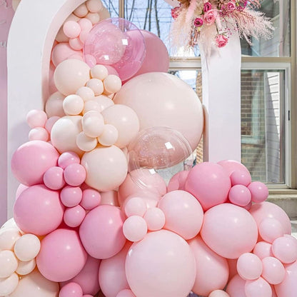 Luftballons Rosa 120 Stück Girlande Pastell Geburtstag Hochzeit Abschlussfeier
