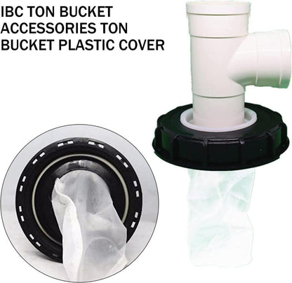 IBC Deckel Filter Regenwasserfilter Wasserfilter 163mm GEDEGOOK F-form