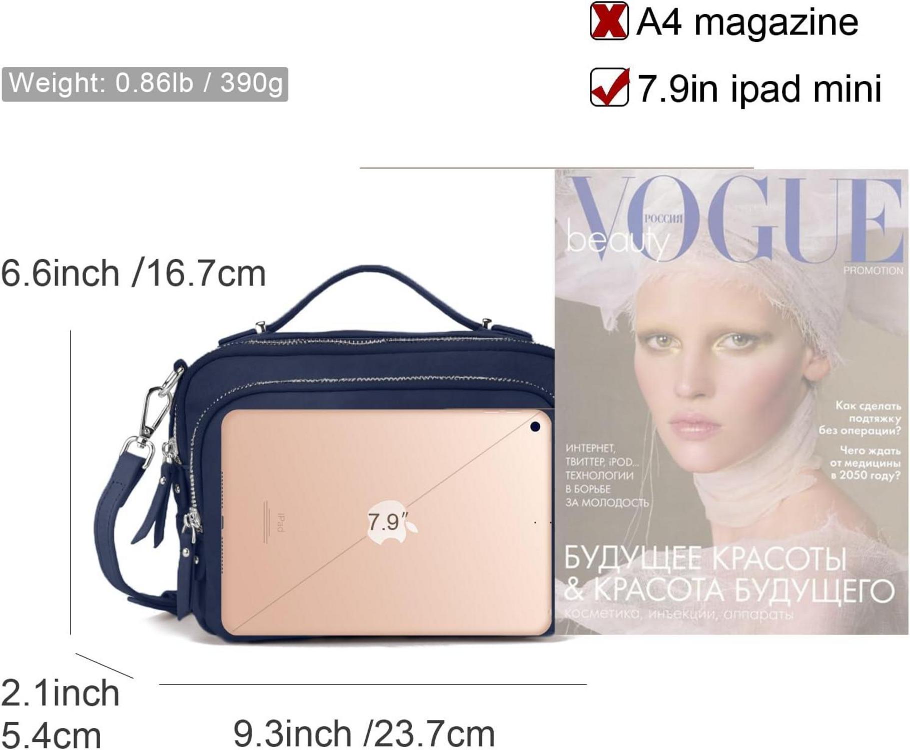Umhängetasche Damen Klein Schwarz Leder Crossbody Handtasche mit