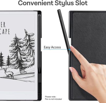 Hülle für Remarkable 2 Paper Tablet 10.3 Zoll in Schwarz