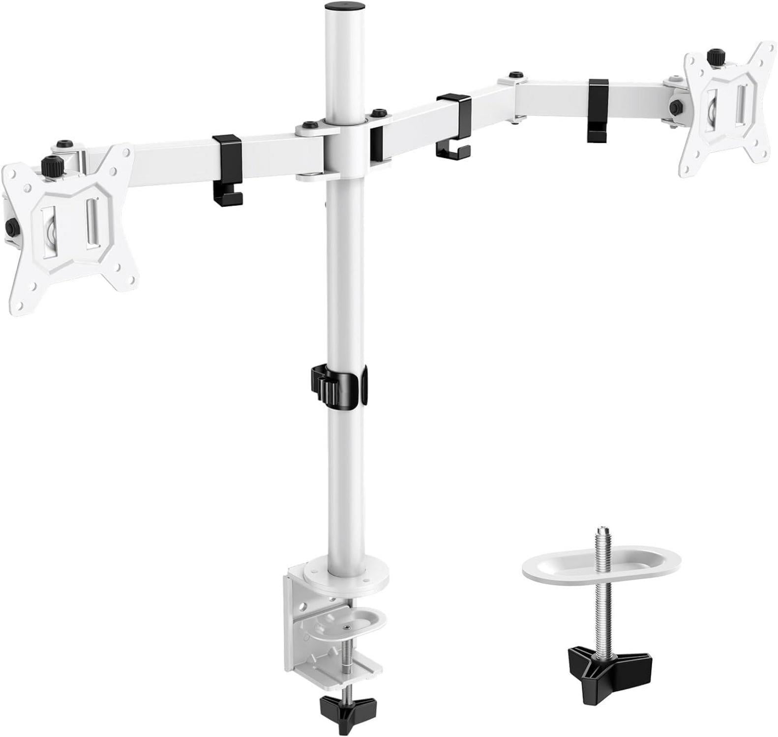 Monitor Halterung 2 Monitore 13-32 Zoll Verstellbar Neigbar Schwenkbar