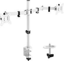 Monitor Halterung 2 Monitore 13-32 Zoll Verstellbar Neigbar Schwenkbar