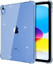 TiMOVO iPad 10.9 Zoll 2022 Hülle Klar Glitzer TPU Schutzhülle