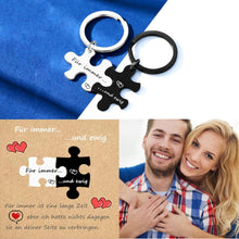 Pärchen Geschenke Schlüsselanhänger Partner 2pcs Graviert