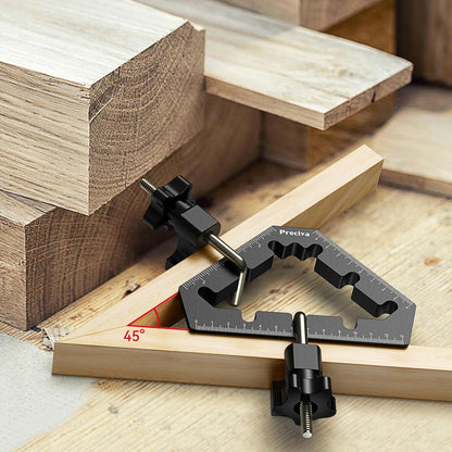 Positionierwinkel 45/90 Grad Klemmen Aluminiumlegierung Holzwerkzeug