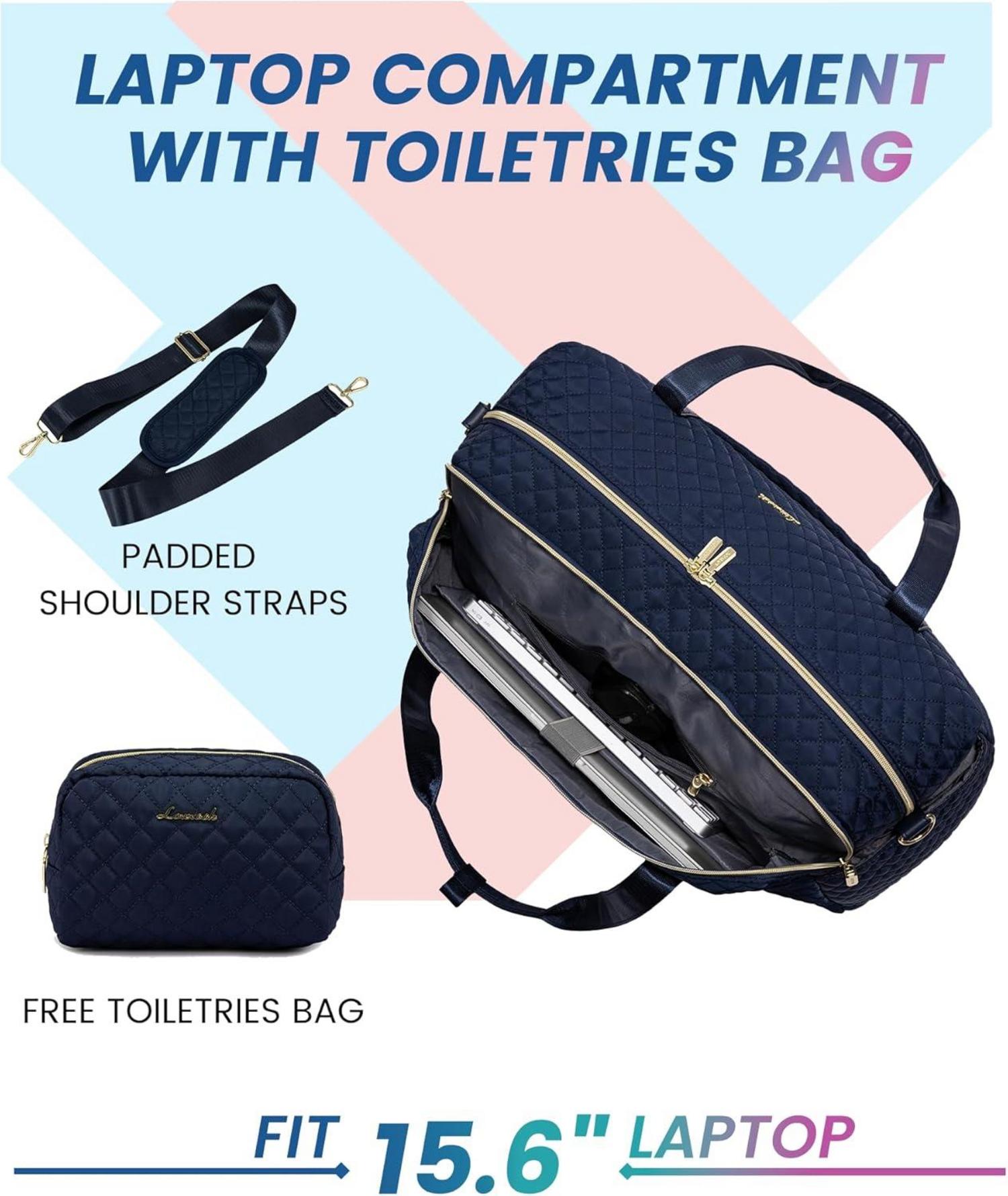 Große LOVEVOOK Reisetasche Damen Sporttasche mit Laptopfach