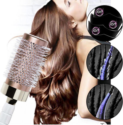 Haar-Rundbürste Set Föhnen Glattes Welliges Haarstyling Antistatische