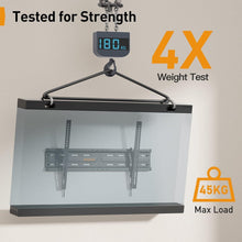 TV Wandhalterung 37-82 Zoll bis 45 kg Neigbar VESA 600x400mm