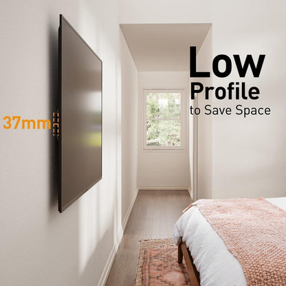 TV Wandhalterung 37-82 Zoll bis 45 kg Neigbar VESA 600x400mm