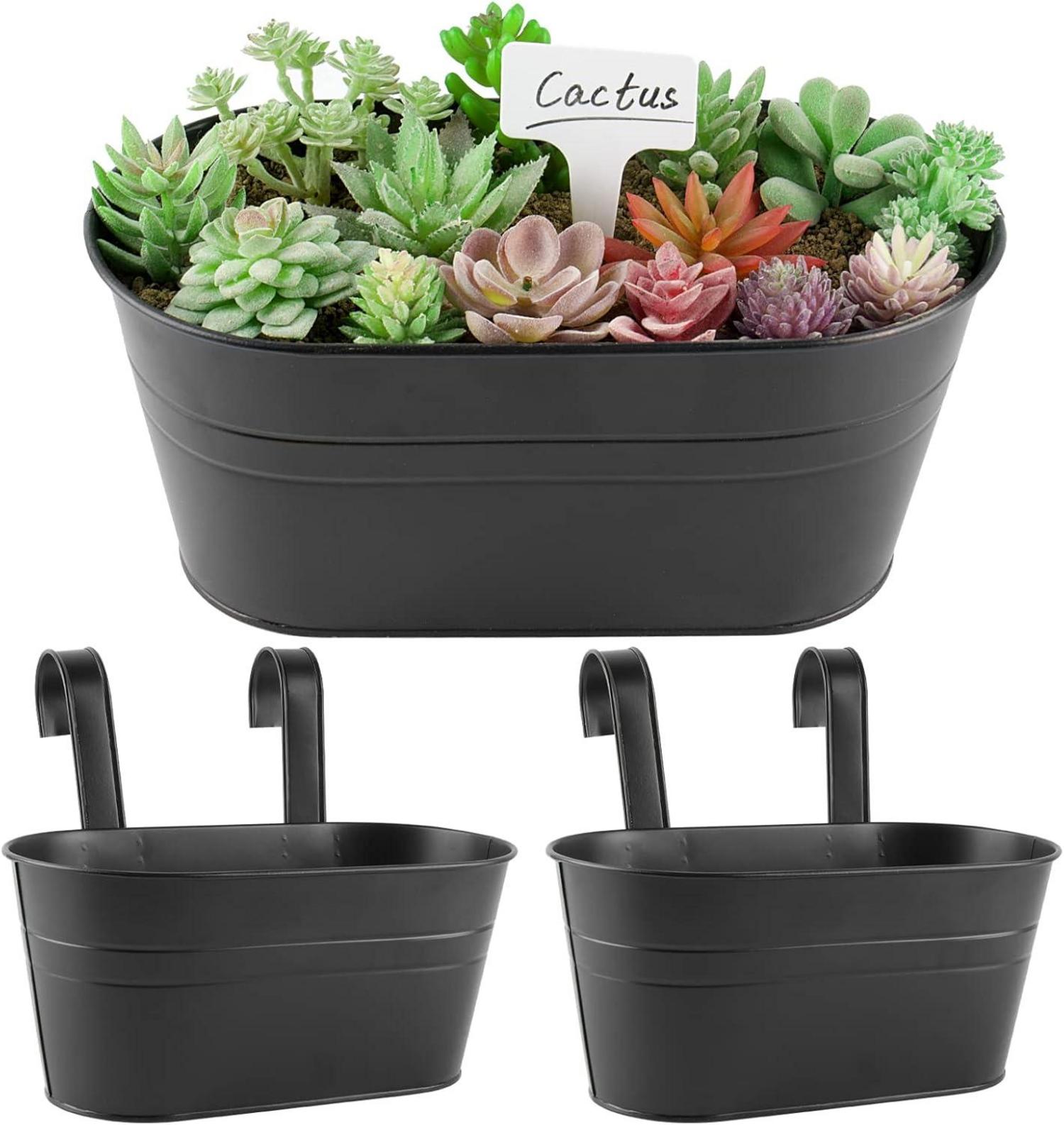 Hängetöpfe Set Vintage Pflanztopf Blumentopf 27×14×22cm
