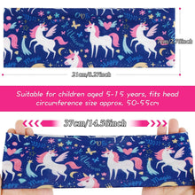 Stirnband Mädchen Kinder Einhorn Haarband 5 Stk. Cartoon
