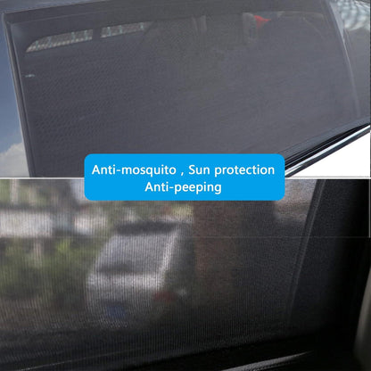Auto Sonnenschutz Baby Seitenfenster UV Schutz 120x55cm 2 Stk