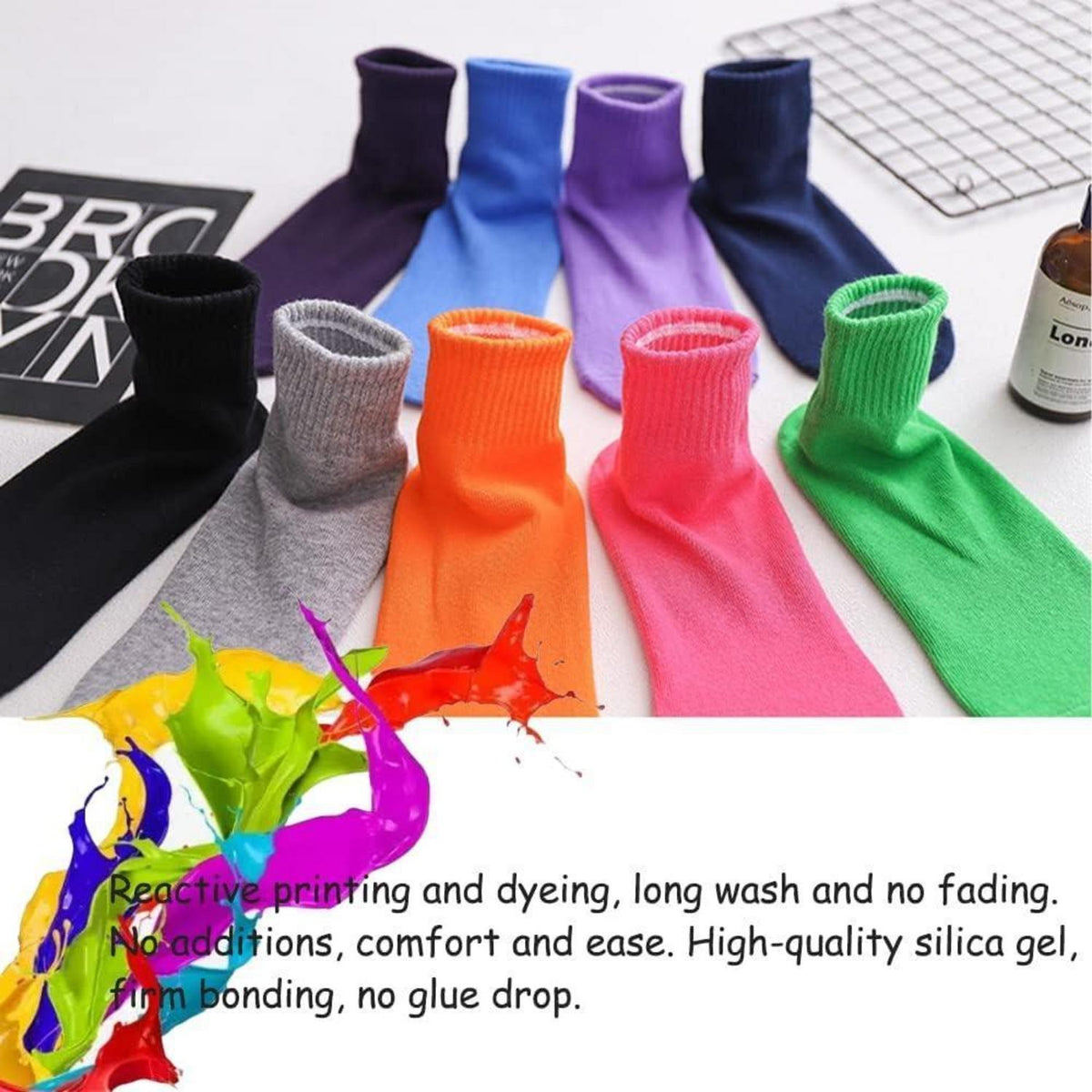 10 Paar Damen Yoga Socken Anti-Rutsch Baumwolle 35-42
