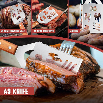8 in 1 Grillspachtel Grillzubehör Geschenke für Männer