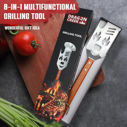 8 in 1 Grillspachtel Grillzubehör Geschenke für Männer