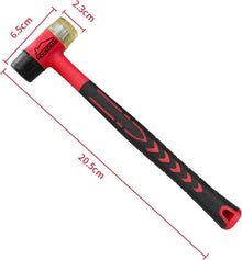 Mini Gummihammer Doppelkopf Schonhammer für Leder Holz