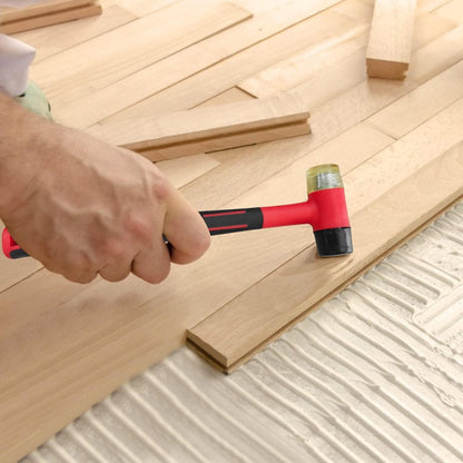 Gummihammer Doppelkopf Mini Schonhammer für Leder Holz Kunststoff