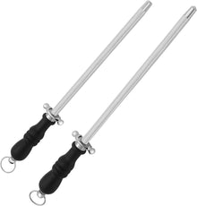 Profi Wetzstahl 2 Stück 26cm & 23cm Messerschärfer