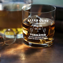 Whiskeygläser Abschiedsgeschenk Kollegen ALLES GUTE JOB
