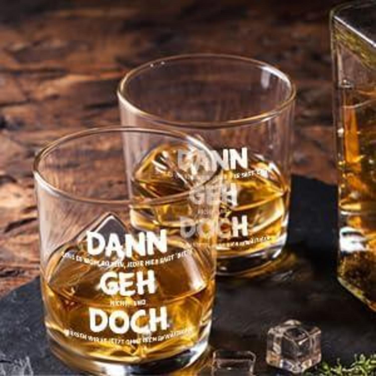 Whiskeyglas Abschiedsgeschenk Kollegen 300ml - Personalisiert & Hochwertig