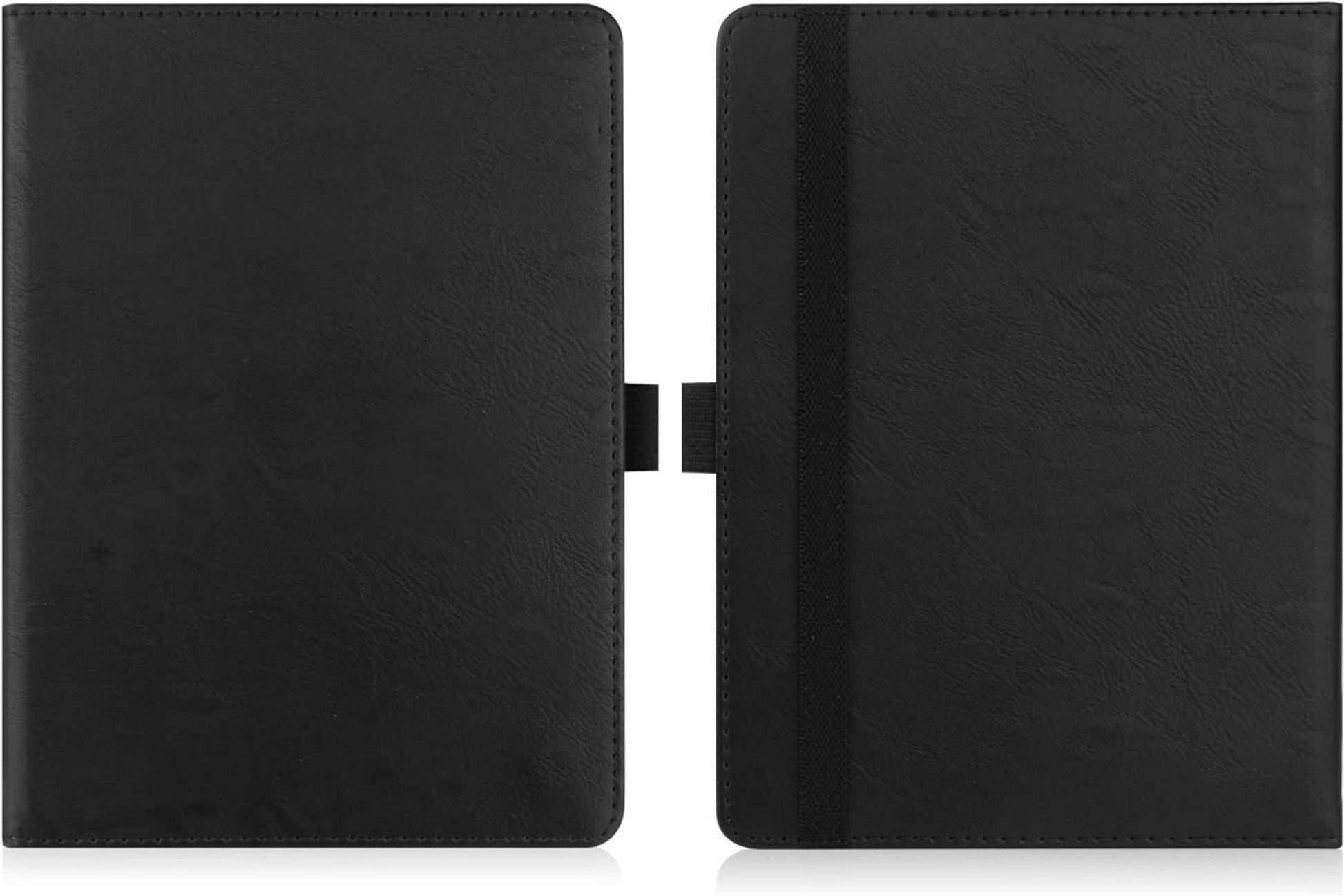 Universale 6 Zoll E-Reader Hülle Folio Ständer mit Handschlaufe Schwarz