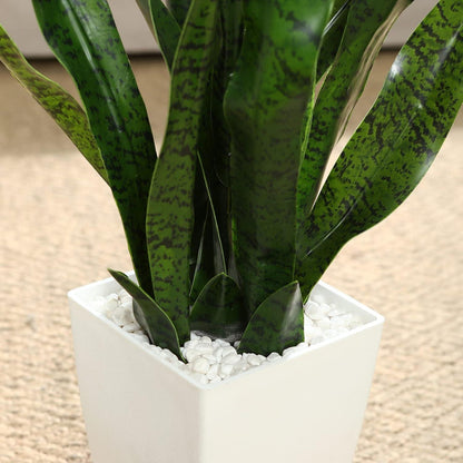Kunstpflanze Bogenhanf 110 cm Künstliche Pflanzen Sansevieria Deko