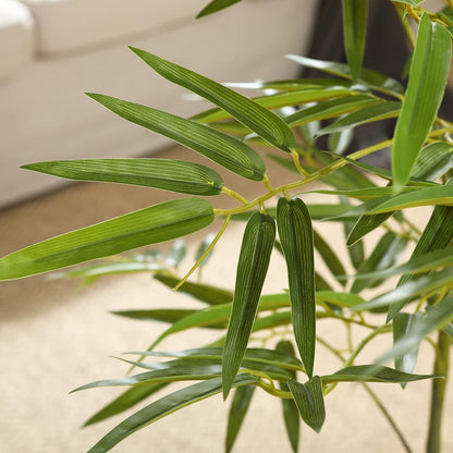 Künstliche Kunstpflanze 160cm Bambus Deko Groß Zimmerpflanze