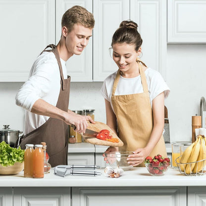 Edelstahl Knoblauchpresse Profi Premium Garlic Press Schäler Bürsten