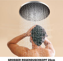 Duscharmatur Regendusche mit Höhenverstellung und 3