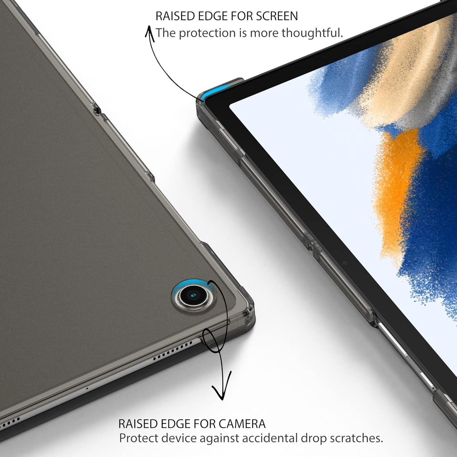 EasyAcc Samsung Galaxy Tab A8 10,5 Hülle Schwarz Standfunktion