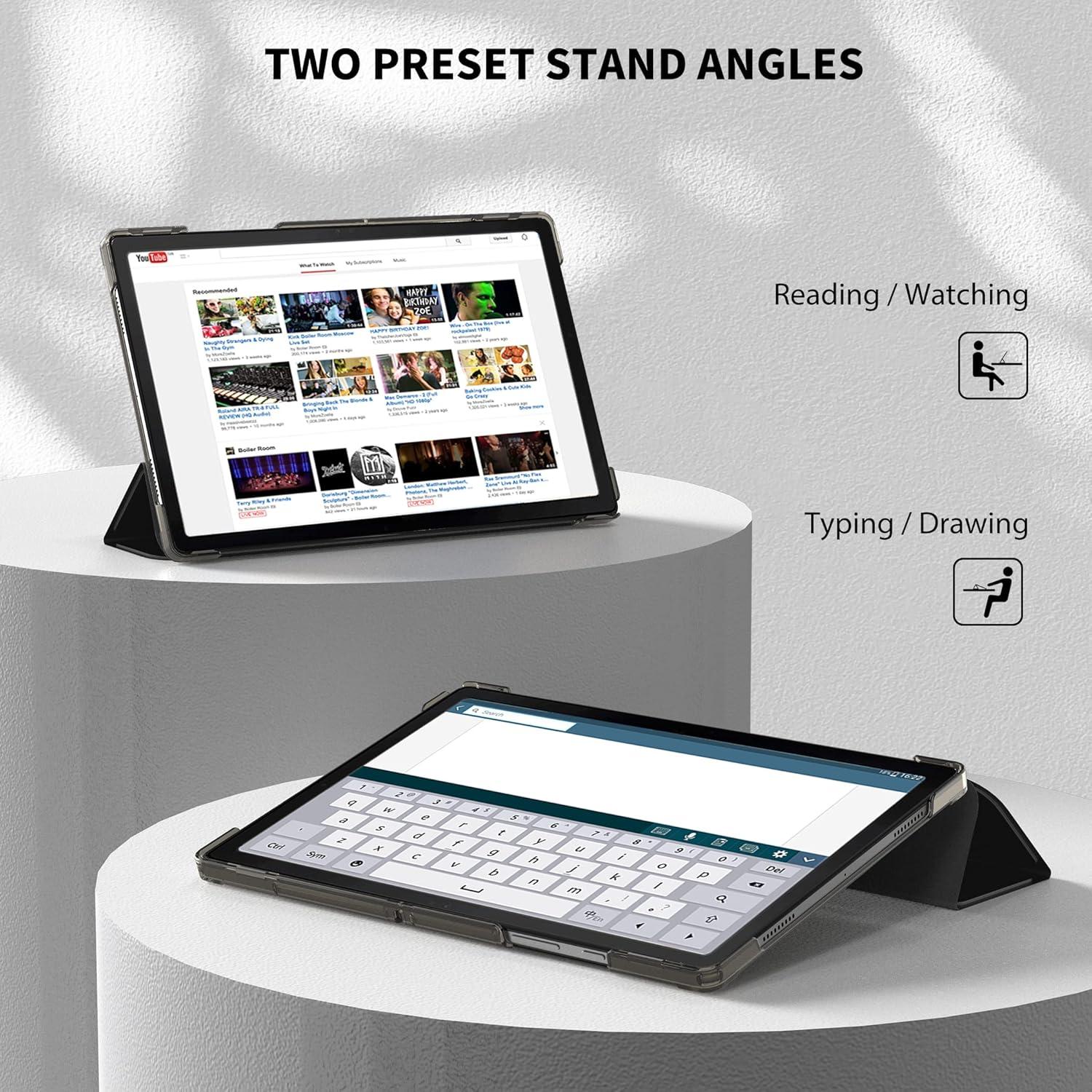 Hülle für Samsung Galaxy Tab A8 2022/2021 SM-X200 Matt Schwarz