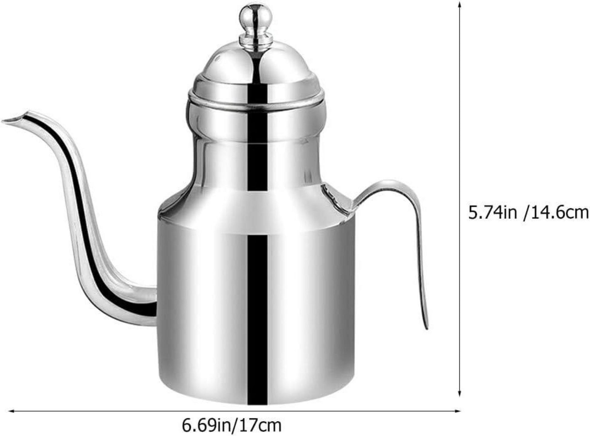 Edelstahl Ölspender Sojasauce Filterbecher Küchenbehälter