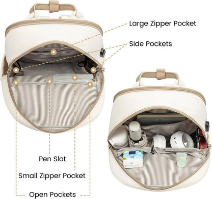 Kleiner Laptop Rucksack 14 Zoll wasserdicht USB Anschluss Mini Daypack