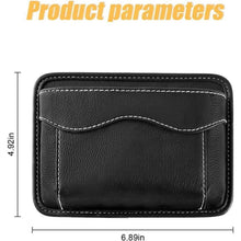 CGEAMDY Autositz Seitentasche Leder