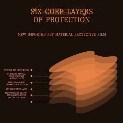 4er Set Carbon Fiber Auto Türgriff Schutzfolie Schwarz