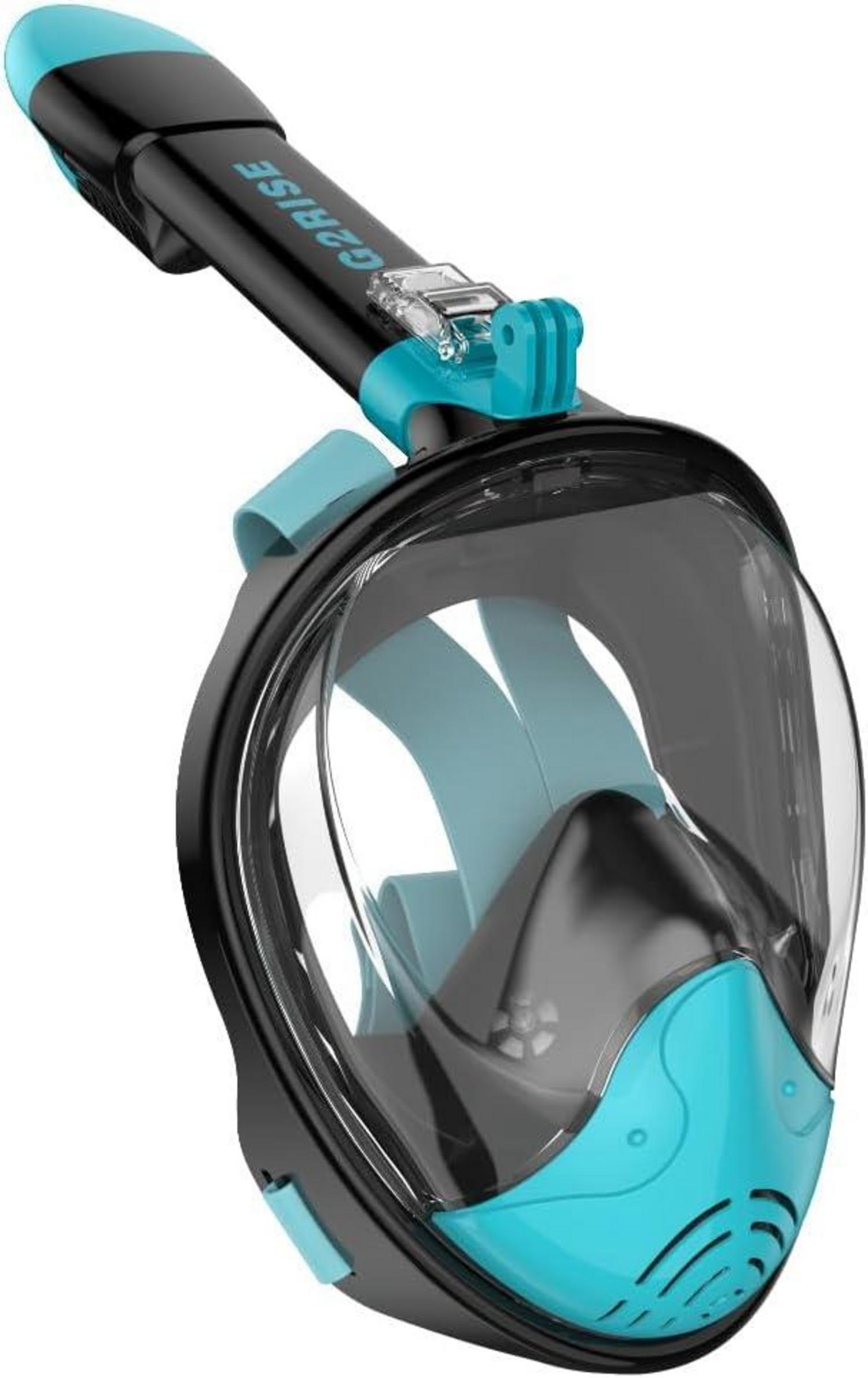 Schnorchelmaske CO2-sicher Kameraposition 180° Panorama XS