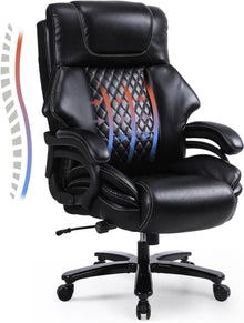 Ergonomischer Bürostuhl 200kg Belastbarkeit Schwarz