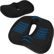 Orthopädisches Memory Foam Steißbeinkissen für Ischias & Hämorrhoiden