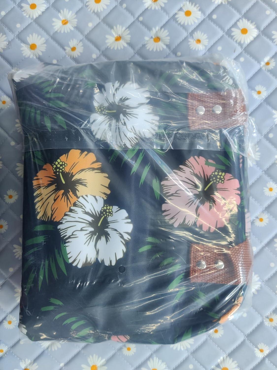 Isolierte Lunchtasche für Erwachsene Kühltasche Behälter Blumenmuster