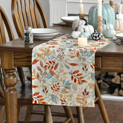 Herbst Tischläufer Blätter 40x180 cm Artoid Mode Party Deko
