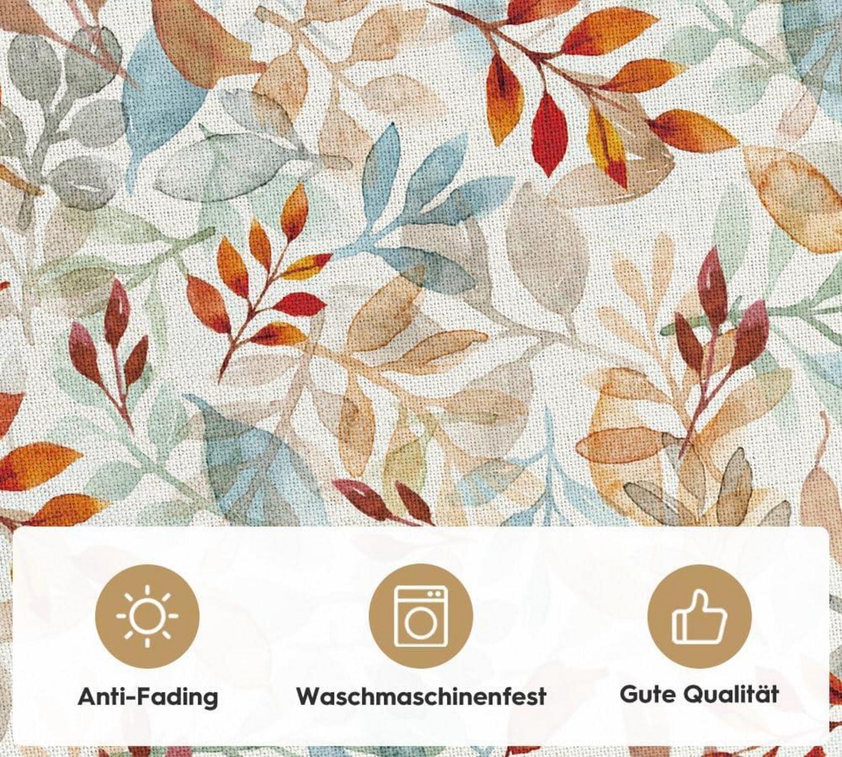 Artoid Mode Herbst Blätter Tischdecke 85x85 cm Küche Party Dekor